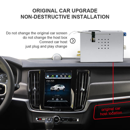 Wit-Up Air Carplay Box MMI Carplay Box For 2017-Today Volvo S90/XC60/XC40/V90/XC90/S60/V60 Apple CarPlay Android Auto Full Screen Youtube Google Tiktok