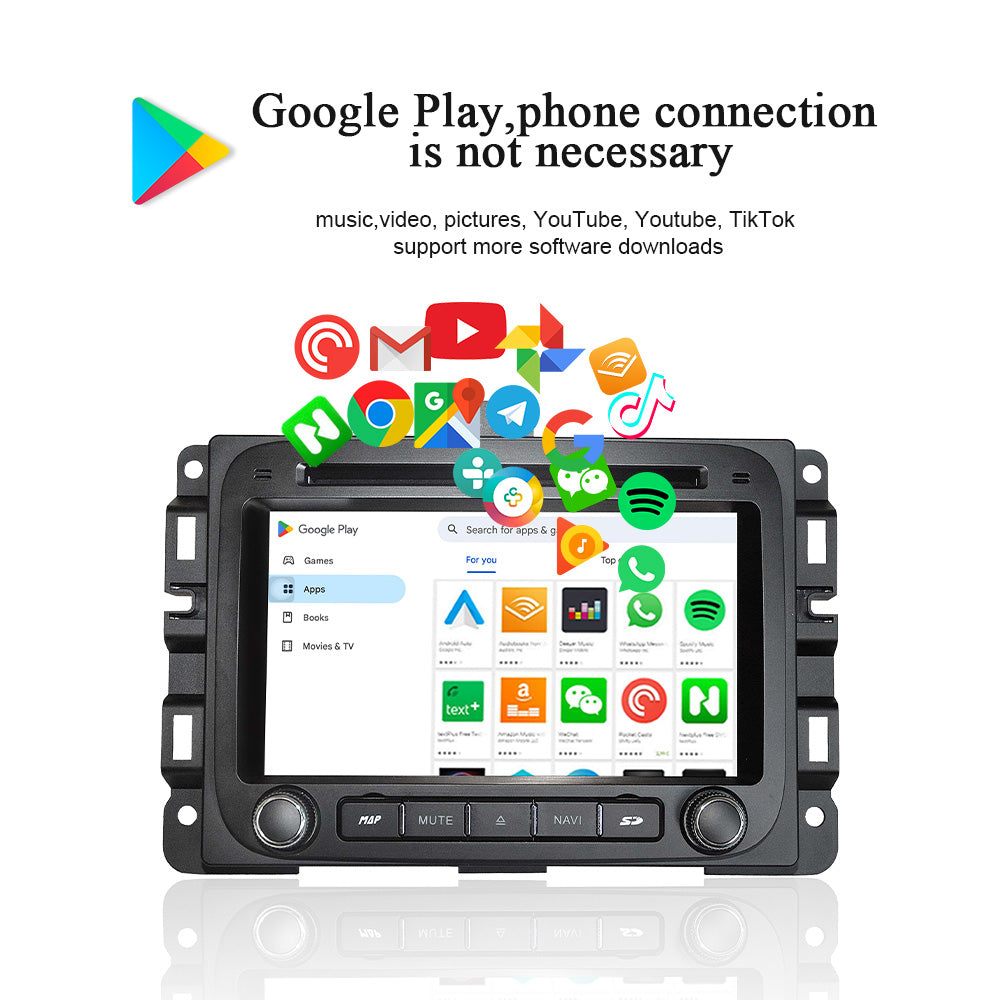 wit-up For Dodge RAM 1500 2500 3500 4500 Touchscreen Android 11 Aftermaket GPS Navi CarPlay Autoradio Car Stereo Multimedia - Wit-Up Media Refit Tech