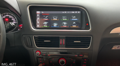 Radio Audi Q5  Android Head Unit 8.8"  8R Stereo Multimedia Video Youtube Apply Carplay AirPlay Mirroring Wifi Bluetooth  GPS Navi Autoradio Stereo Youtube Apply Carplay 2009 2010 2011 2012 2013 2014 2015