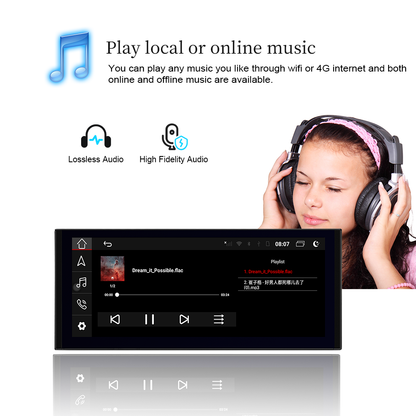 Wit-Up For Audi A8 S8 D4 2011-2018 MMI 3G 12.3" Touch Screen Multimedia Upgrade Android GPS Navi Autoradio Stereo Carplay Youtube Apply Carplay AirPlay Mirroring Wired Android