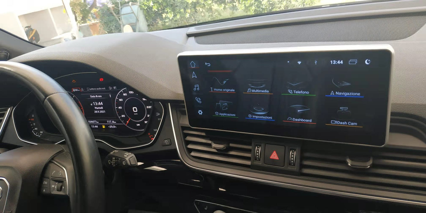 Audi Q5 B9 MIB Touchscreen Autoradio Audi Q5 Head Unit Upgrade Stereo Wireless Carplay Android 13  Bluetooth Mirroring Carplay Aftermarket  4G Wi-Fi Spotify Movies YouTube 2016 2017 2018 2019 2020 2021