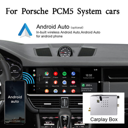 Wit-Up Air Carplay box MMI Carplay Android box for Porsche Cayenne Macan  2018-today PCM 5.0 youtu android auto CarPlay Android 13