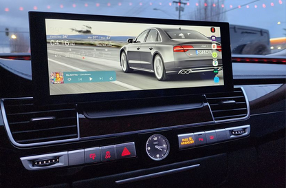 Wit-Up Android Head Unit Car Stereo For Audi A8 S8 D3 D4 2002-2018 12.3 inch Touch Screen Radio Apple CarPlay & Android Auto GPS Navigation Bluetooth Backup Camera Aftermarket  Google Maps 4G Wi-Fi