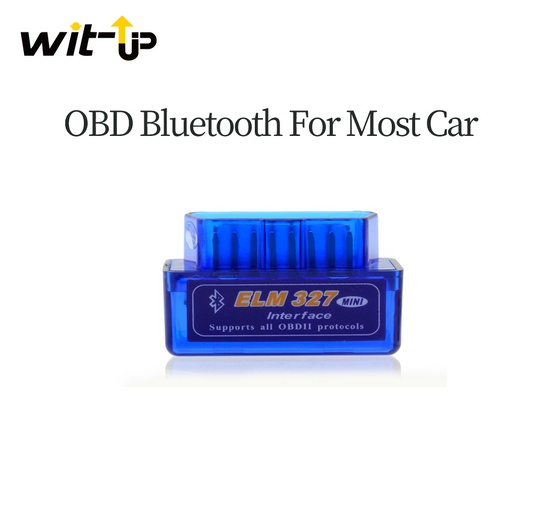 Wit-up 2021 Super Mini ELM327 Bluetooth V2.1 OBD2 Car Diagnostic Tool ELM 327 Bluetooth For Android/Symbian For OBDII Protocol - Wit-Up Media Refit Tech