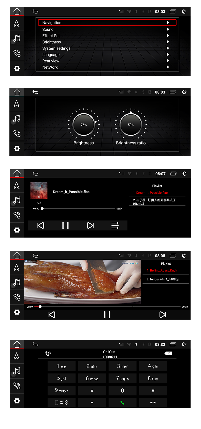Audi A4 Radio Replacement Autoradio Stereo A5 B8 MM Touch Screen Netflix 4G Wi-Fi Android 13 Head Unit Aftermarket  Double Din Spotify Movies YouTube Google Maps TikTok 2009 2010 2011 2012 2013 2014 2015