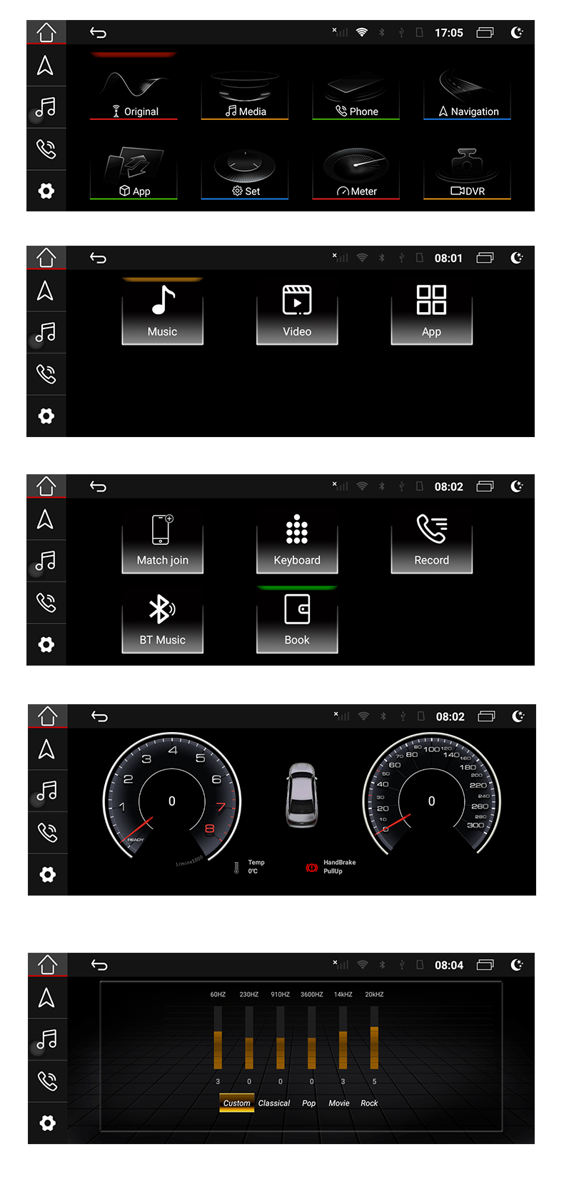 Audi A4 Radio Replacement Autoradio Stereo A5 B8 MM Touch Screen Netflix 4G Wi-Fi Android 13 Head Unit Aftermarket  Double Din Spotify Movies YouTube Google Maps TikTok 2009 2010 2011 2012 2013 2014 2015