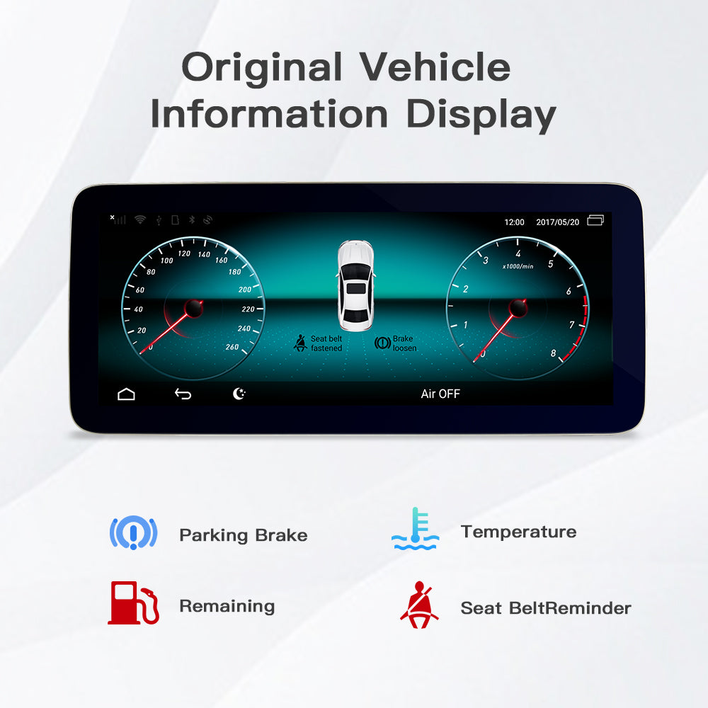 wit-up For Benz A/B/G/CLA/GLA 2015-2019 12.3" Touchscreen upgrade Android radio Aftermaket GPS Navi CarPlay Autoradio Car Stereo Multimedia - Wit-Up Media Refit Tech