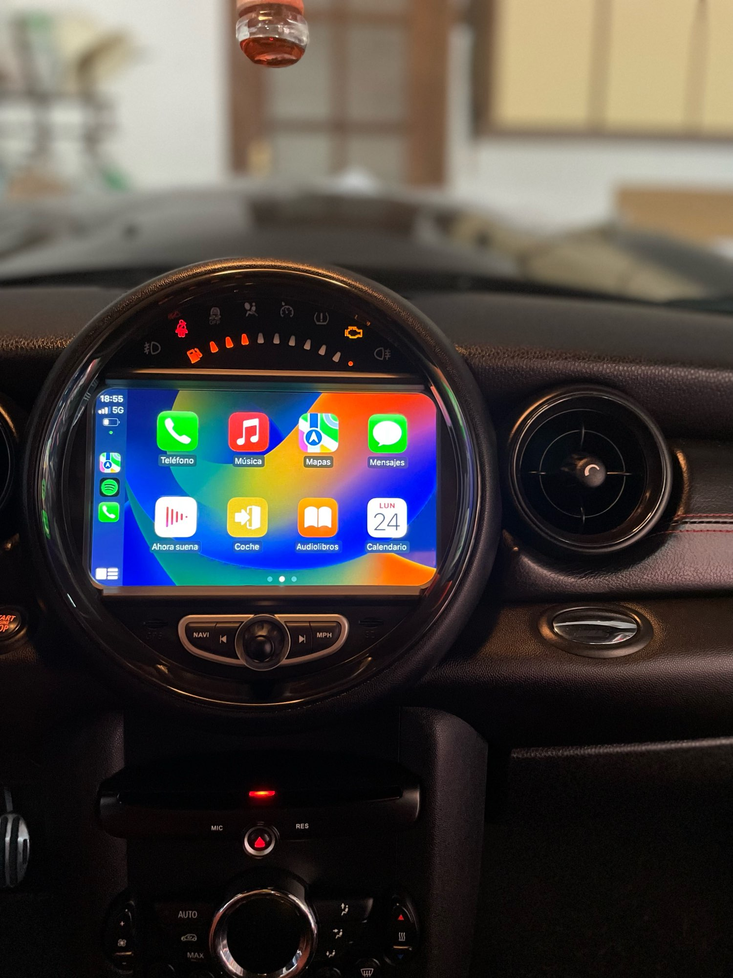 CarPlay Sans Fil Android Auto Pour Mini R55 R56 R57 R58 R59 R60