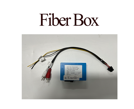 wit-up D2B car stereo radio receiver optical fiber optic decoder most models for Benz SL R230 S55 with fiber optic cable - Wit-Up Media Refit Tech